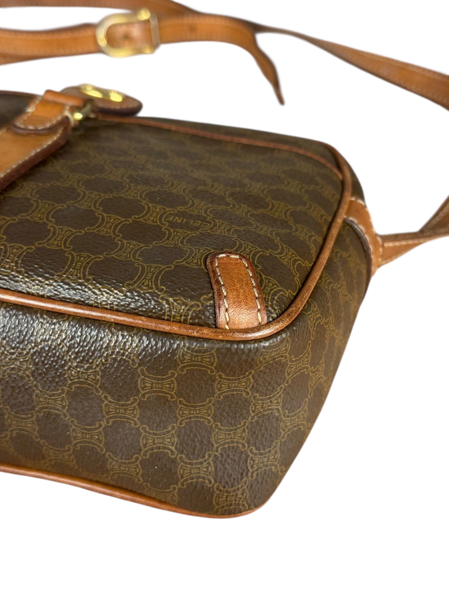 Celine Vintage Macadam Crossbody Bag