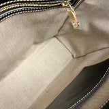 Chloe Edith Black Leather Tote Bag