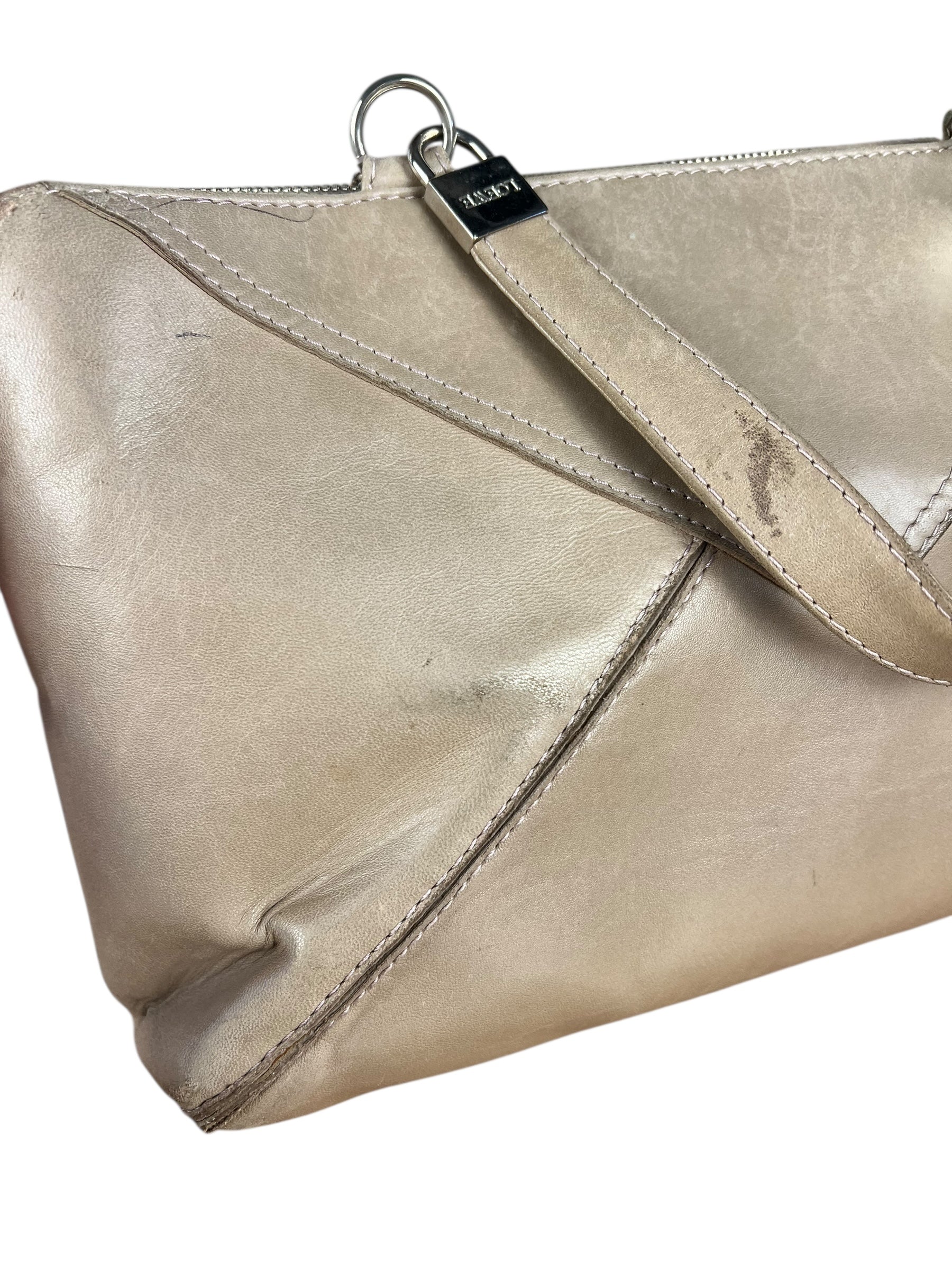 Loewe Vintage Leather Postal Handbag