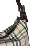 Burberry Nova Check Canvas Vintage Shoulder Bag