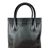 Chloe Edith Black Leather Tote Bag