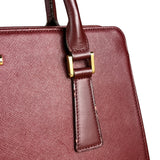Burberry Vintage Leather Burgundy Handbag