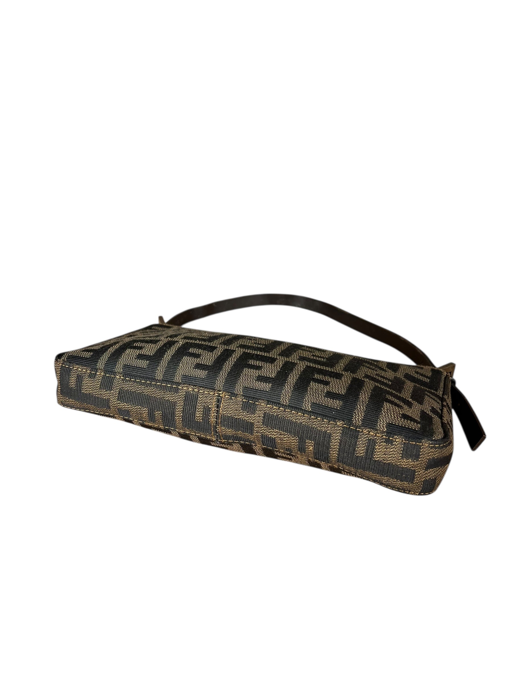Fendi Vintage Zucca Pochette Shoulder Bag