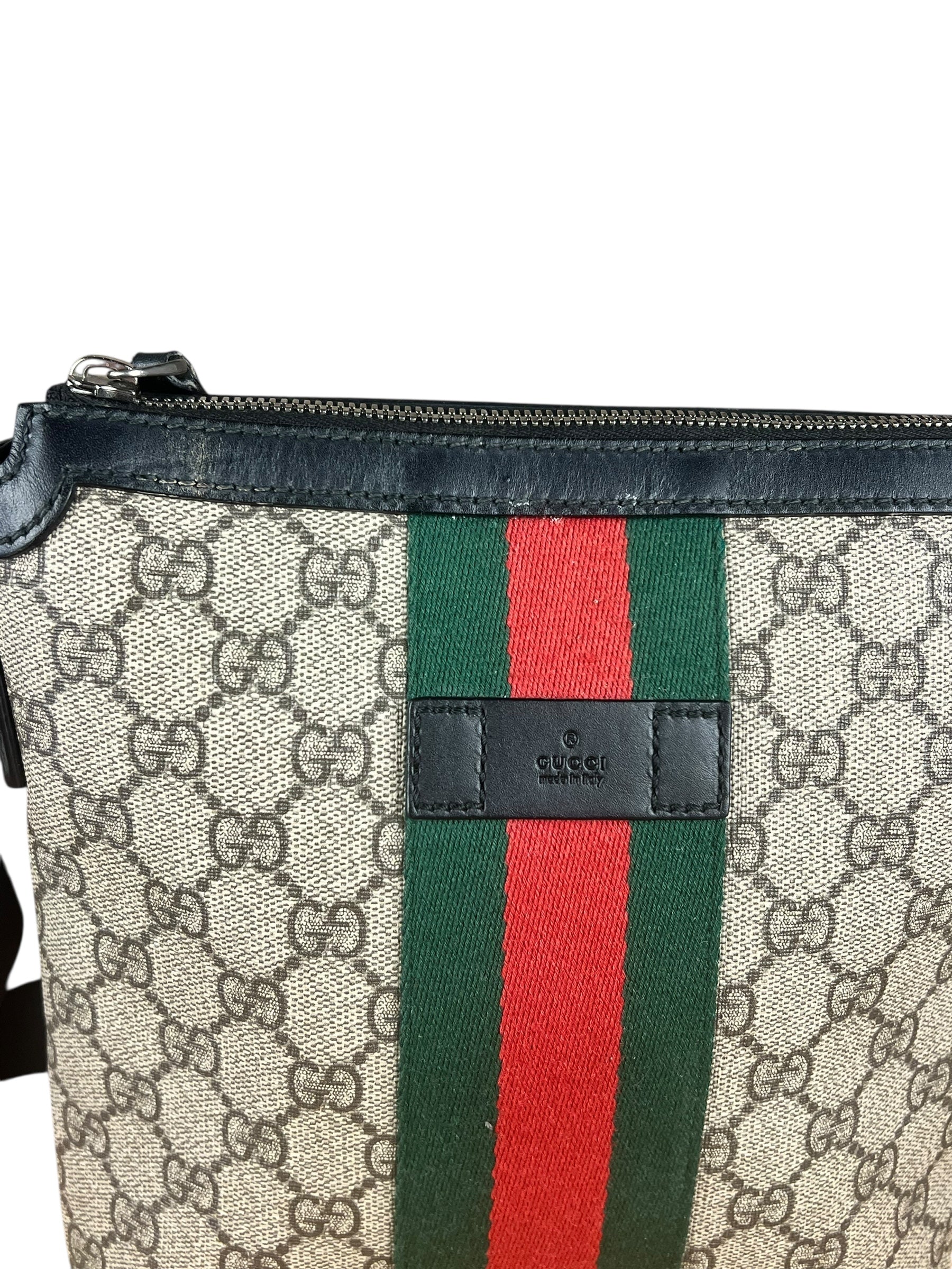Gucci GG Supreme Monogram Messenger Bag