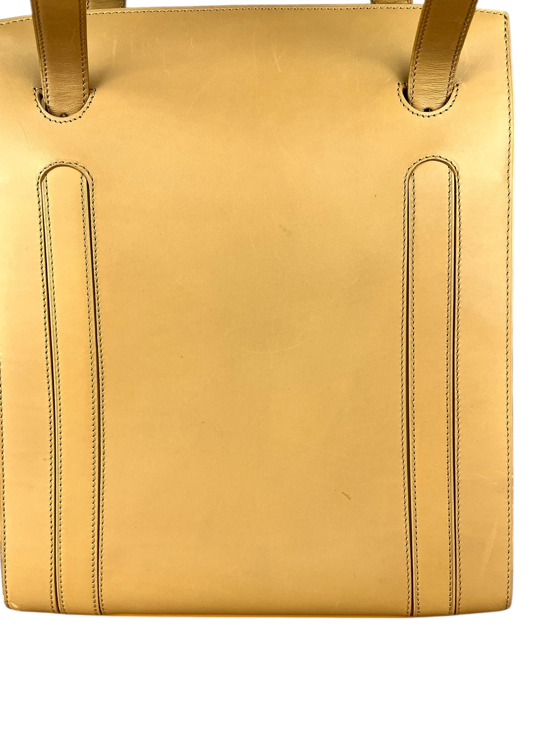 Dior Brown Leather Shoulder Tote