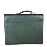 Louis Vuitton Epi Green Top Handle Briefcase