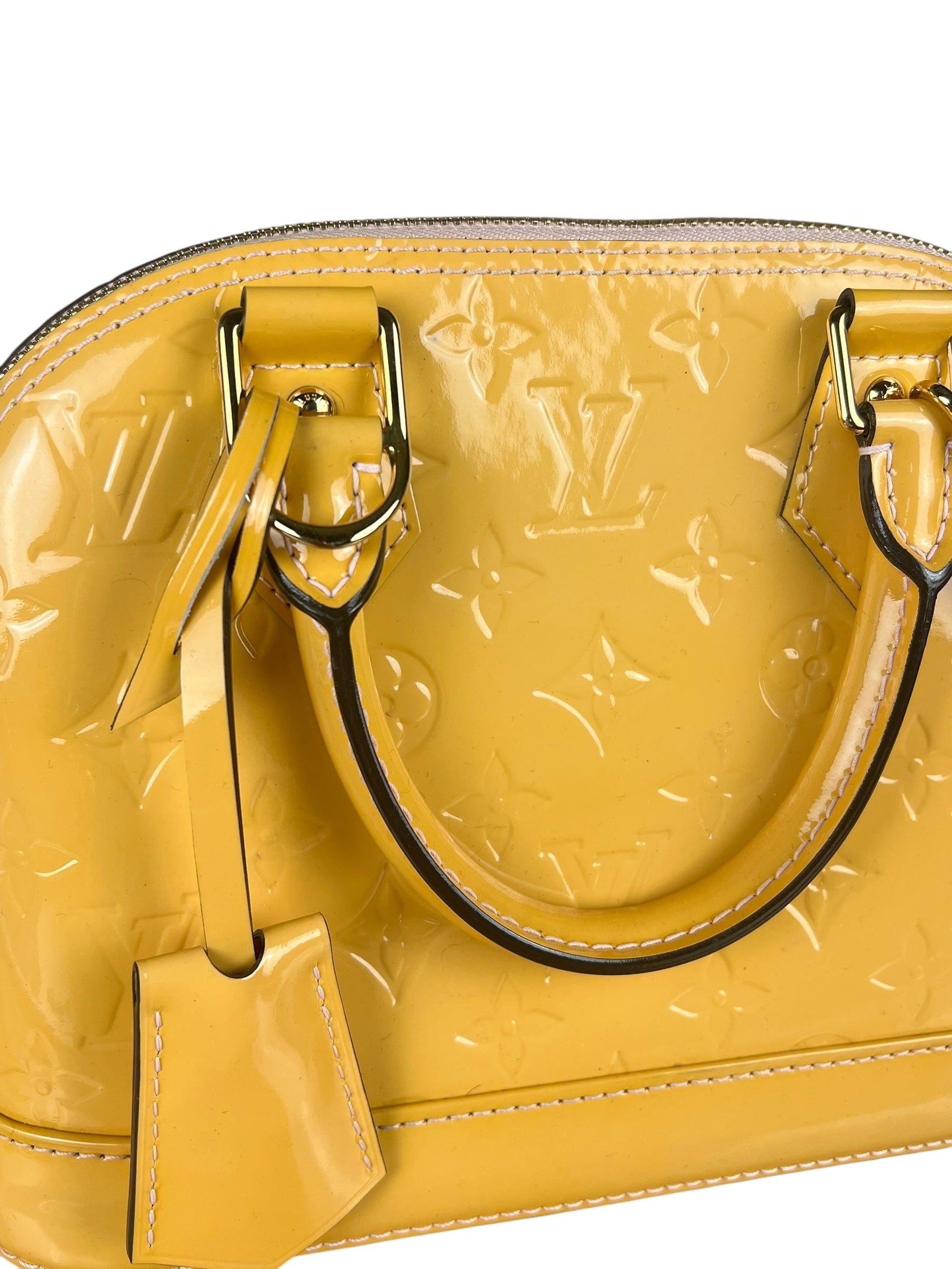Louis Vuitton Monogram Vernis Alma BB Handbag