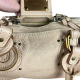 Chloe Vintage Mini Chloe Paddington Bag Beige
