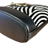 Gucci 73 Small Bucket Bag Zebra Print