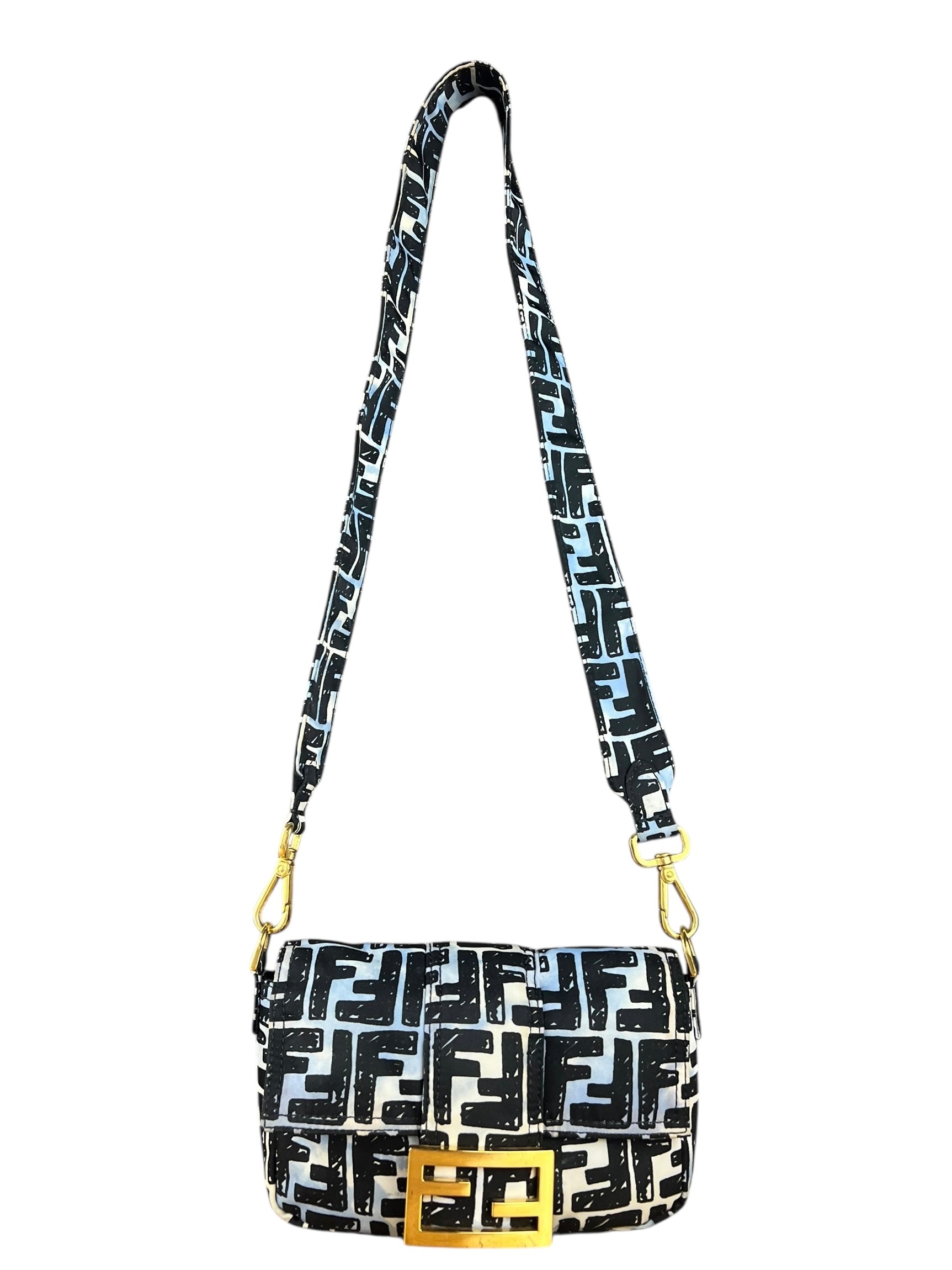 Fendi Joshua Vides Mini Baguette/Belt Bag