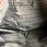 Burberry Leather Trim Nova Check Tote Bag