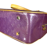 Louis Vuitton Vernis Purple Sutton Handbag