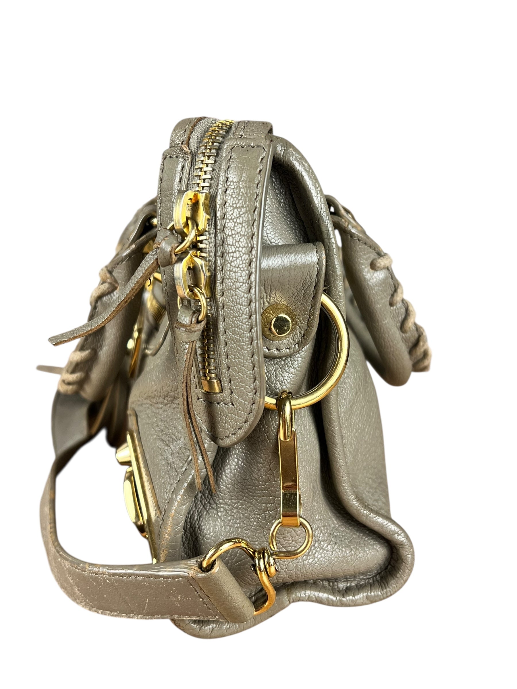 Balenciaga Mini Classic City Bag Grey