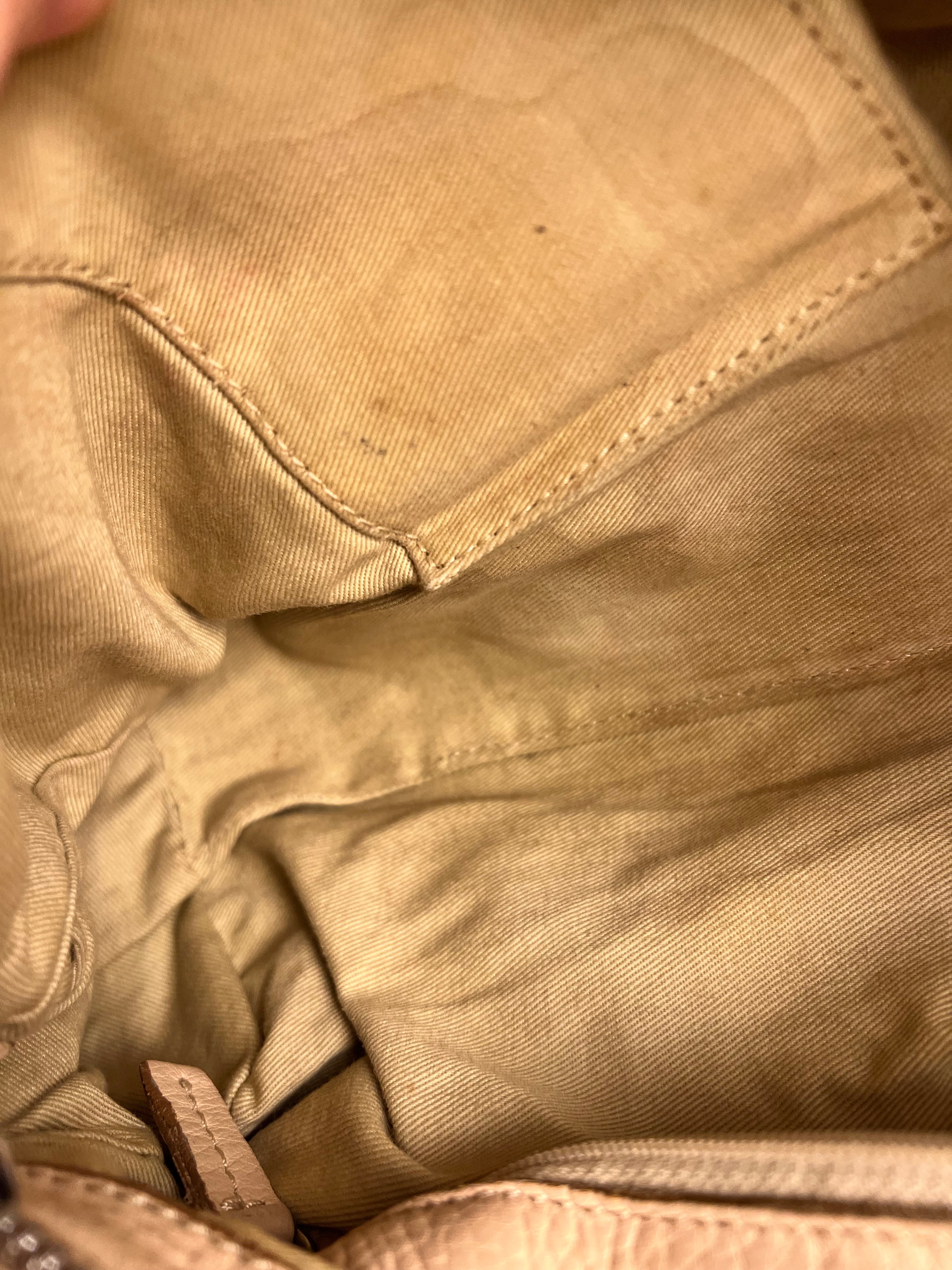 Chloe Vintage Mini Chloe Paddington Bag Beige