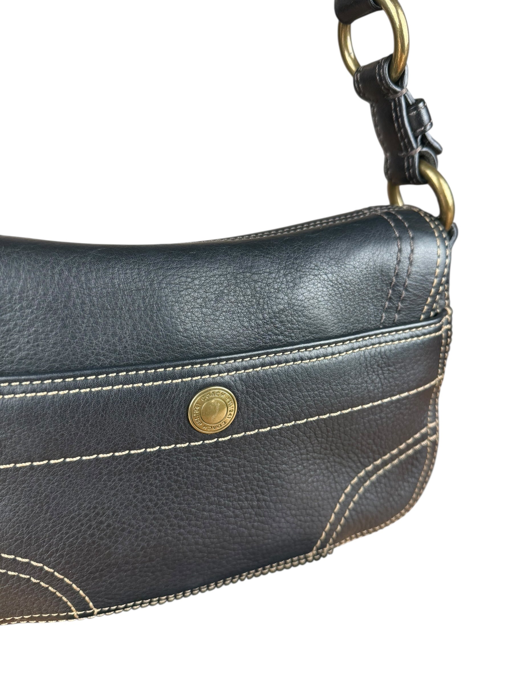 Coach Vintage Leather Shoulder Bag