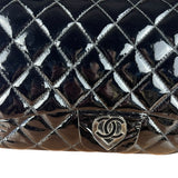Chanel Black Patent Leather Classic Flap Bag ('08-'09)