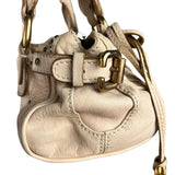 Chloe Vintage Mini Chloe Paddington Bag Beige
