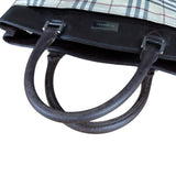 Burberry Nova Check Canvas Tote Bag