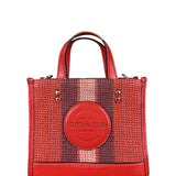 Coach Raffia Mini Tote Crossbody Bag