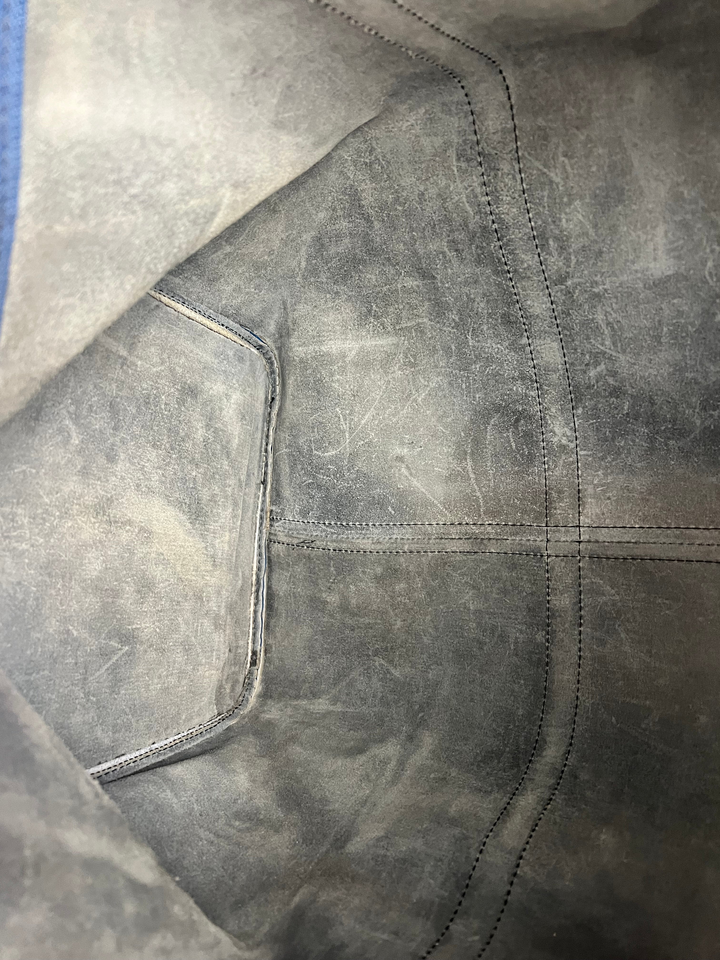Louis Vuitton Blue Epi Keepall 55