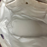 Loewe Vintage Purple Anagram Shoulder Tote