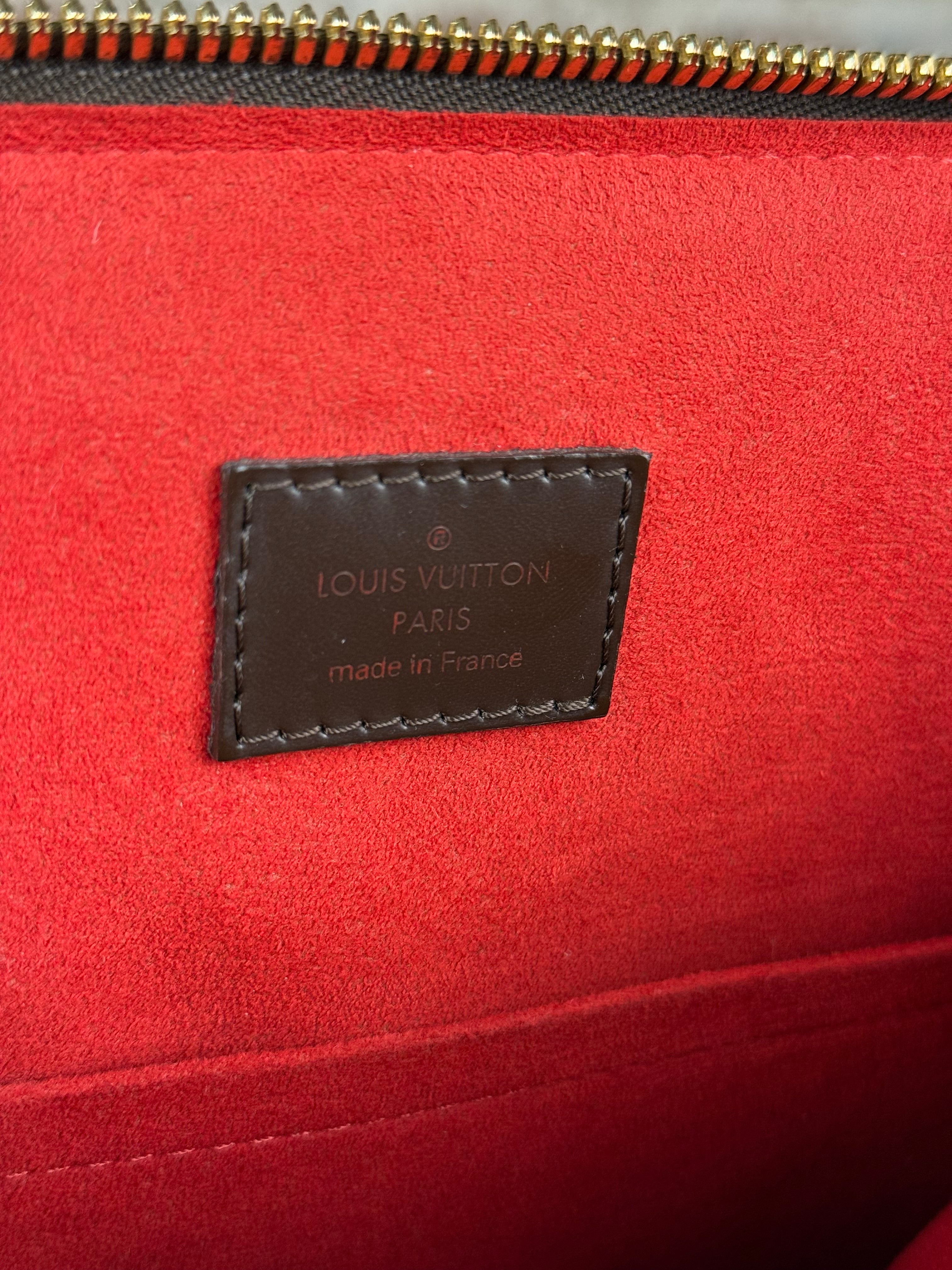 Louis Vuitton Damier Ebene Trevi Handbag MM