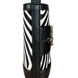 Gucci 73 Small Bucket Bag Zebra Print