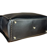 Chloe Edith Black Leather Tote Bag