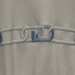 Fendi White Logo Tee Shirt