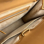 Dior Brown Leather Shoulder Tote