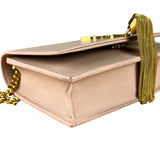 Saint Laurent Smooth Calfskin Monogram Kate Tassel Chain Pink