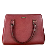 Burberry Vintage Leather Burgundy Handbag