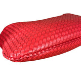 Bottega Veneta Large Intreccio Hobo Bag Red