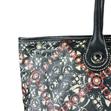Chanel Optic Coco Chainlink Print Shoulder Tote