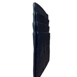 Bottega Veneta Intrecciato Cardholder Navy/Olive