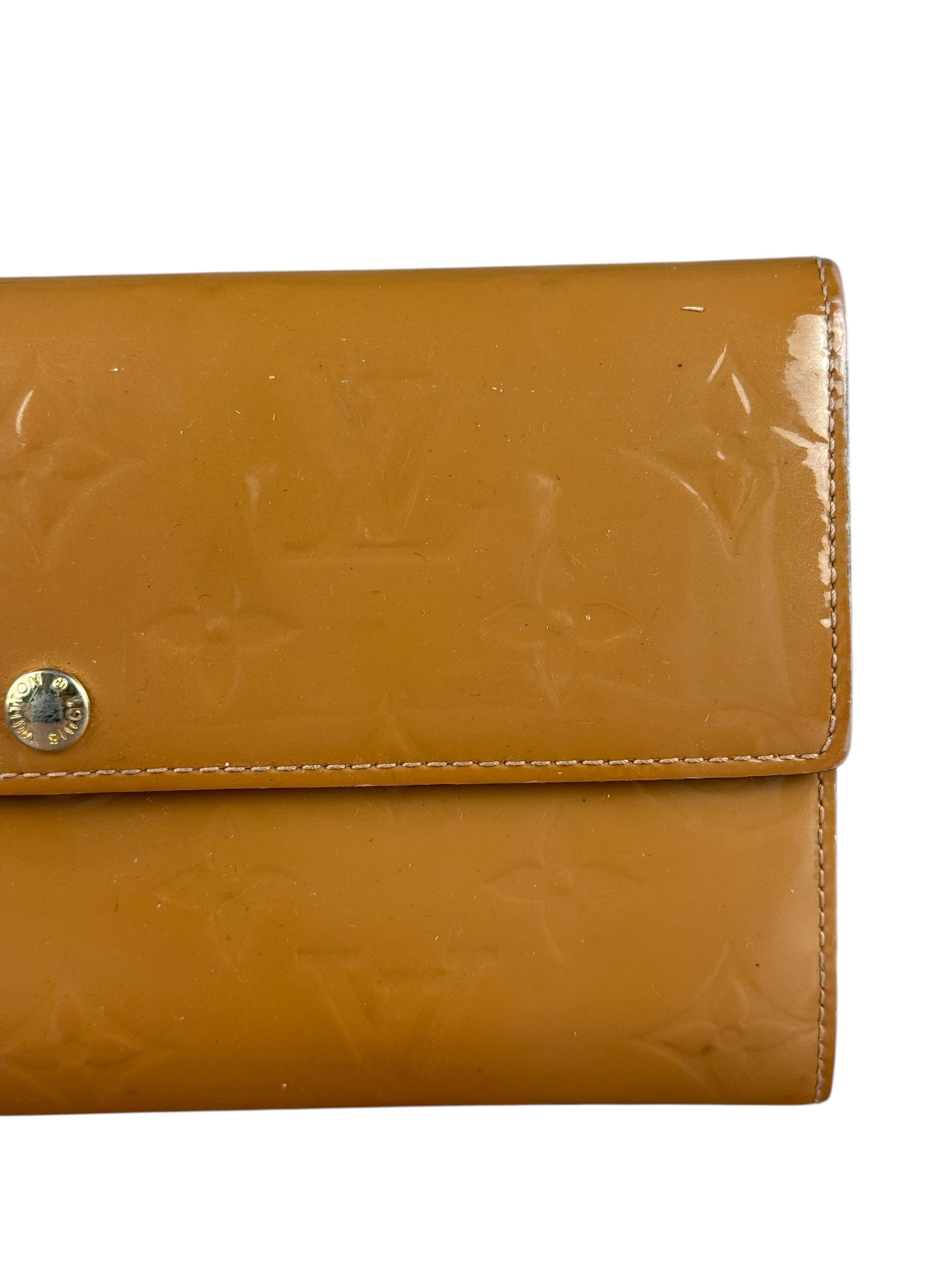 Louis Vuitton Monogram Vernis Sarah Wallet