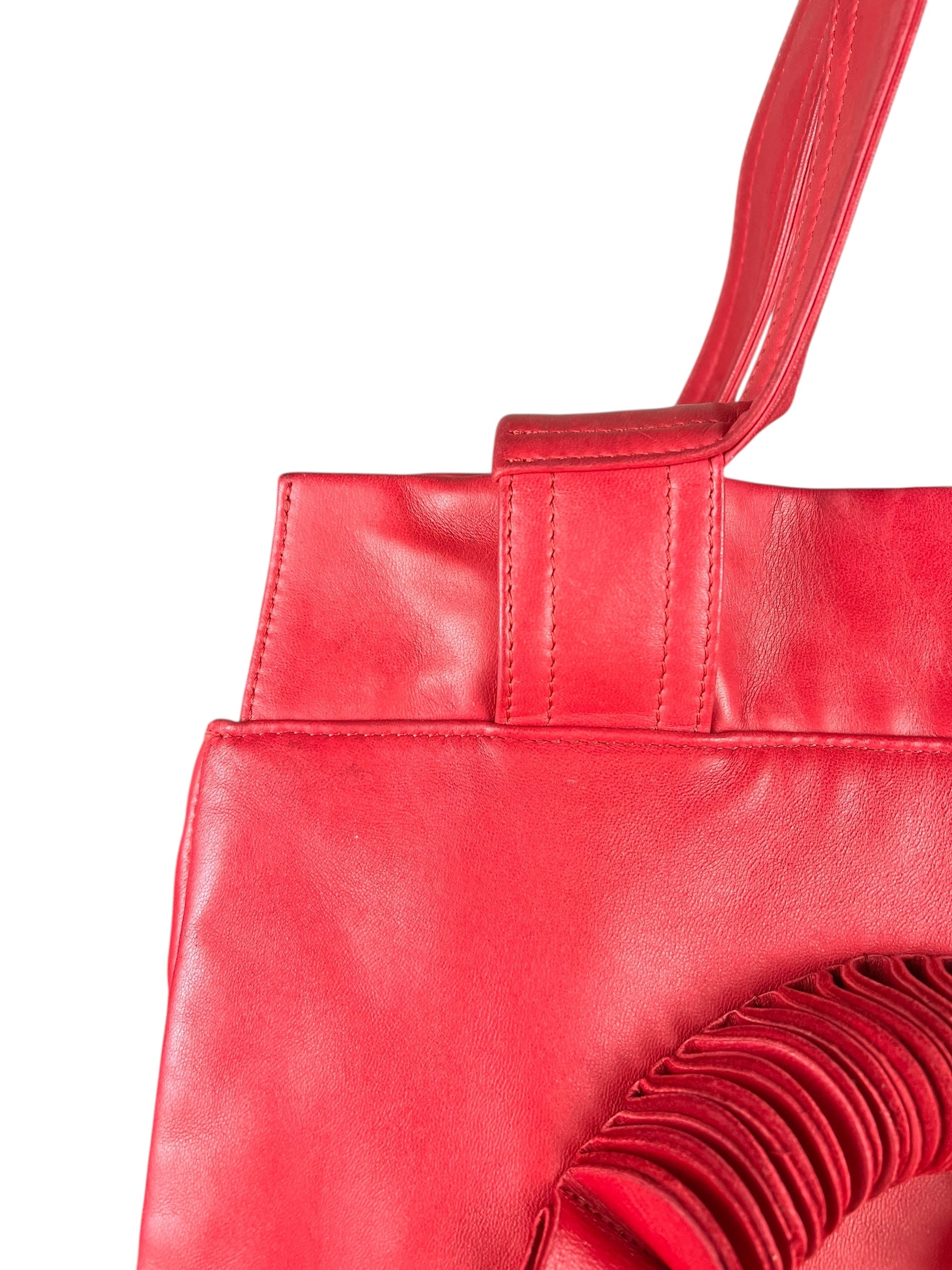 Chanel Lambskin CC Disc Bonbon Shoulder Tote