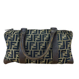 Fendi Vintage Zucca Boston Bag