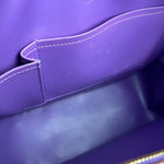 Louis Vuitton Vernis Purple Sutton Handbag