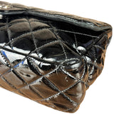 Chanel Black Patent Leather Classic Flap Bag ('08-'09)