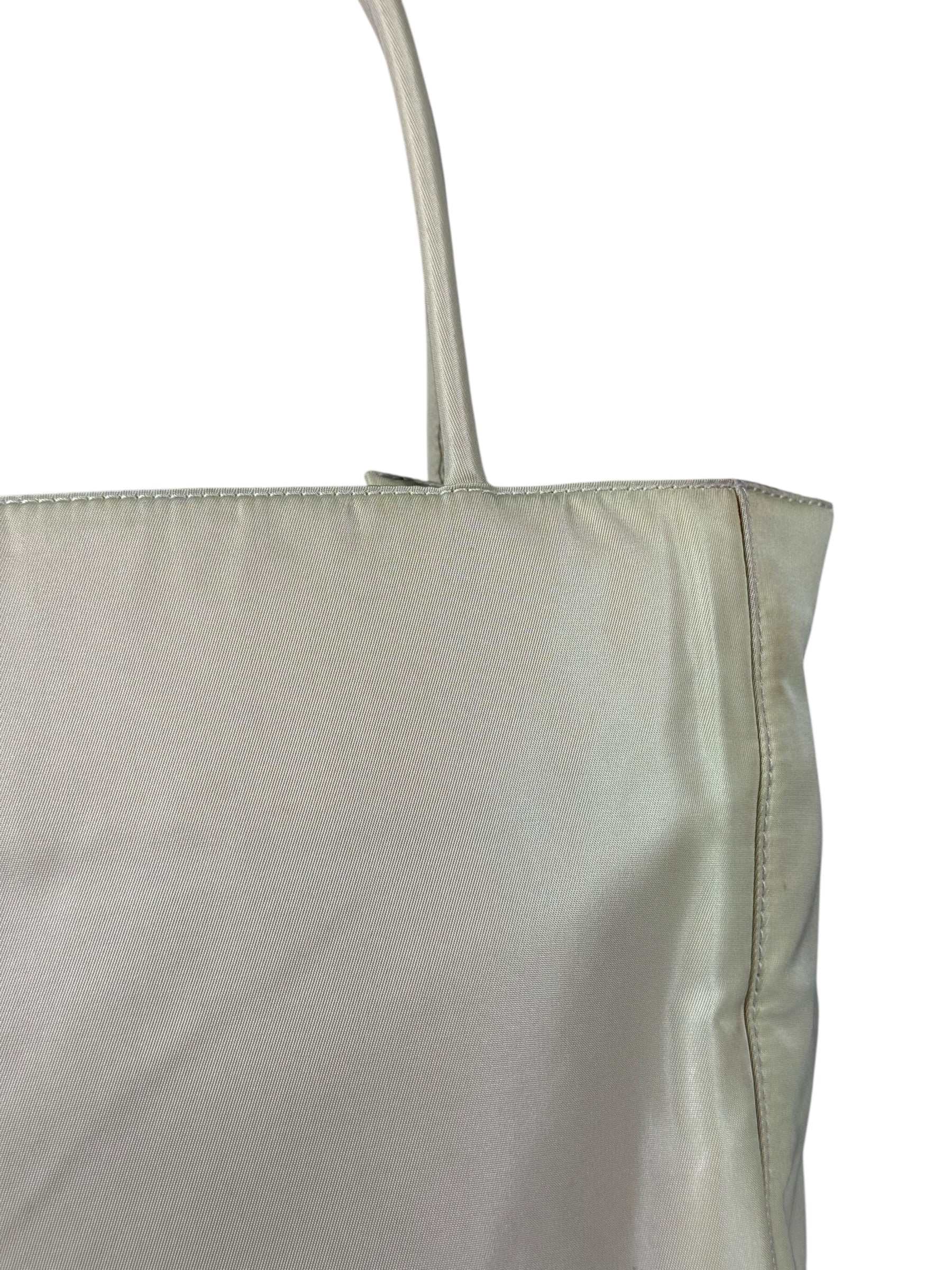 Prada Vintage Nylon Zip Tote