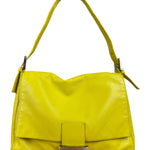 Fendi Yellow Leather Mamma Baguette
