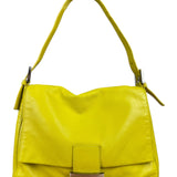 Fendi Yellow Leather Mamma Baguette