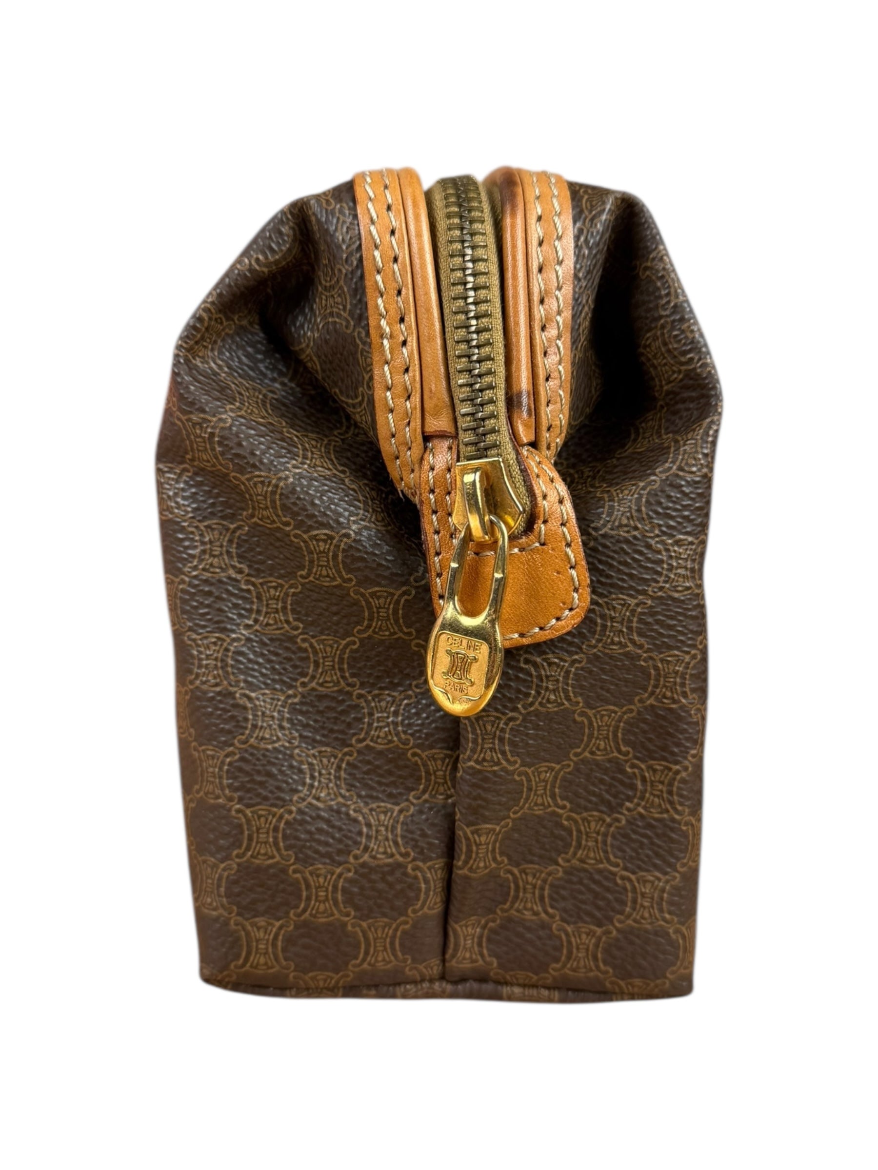 Celine Vintage Macadam Travel Pouch