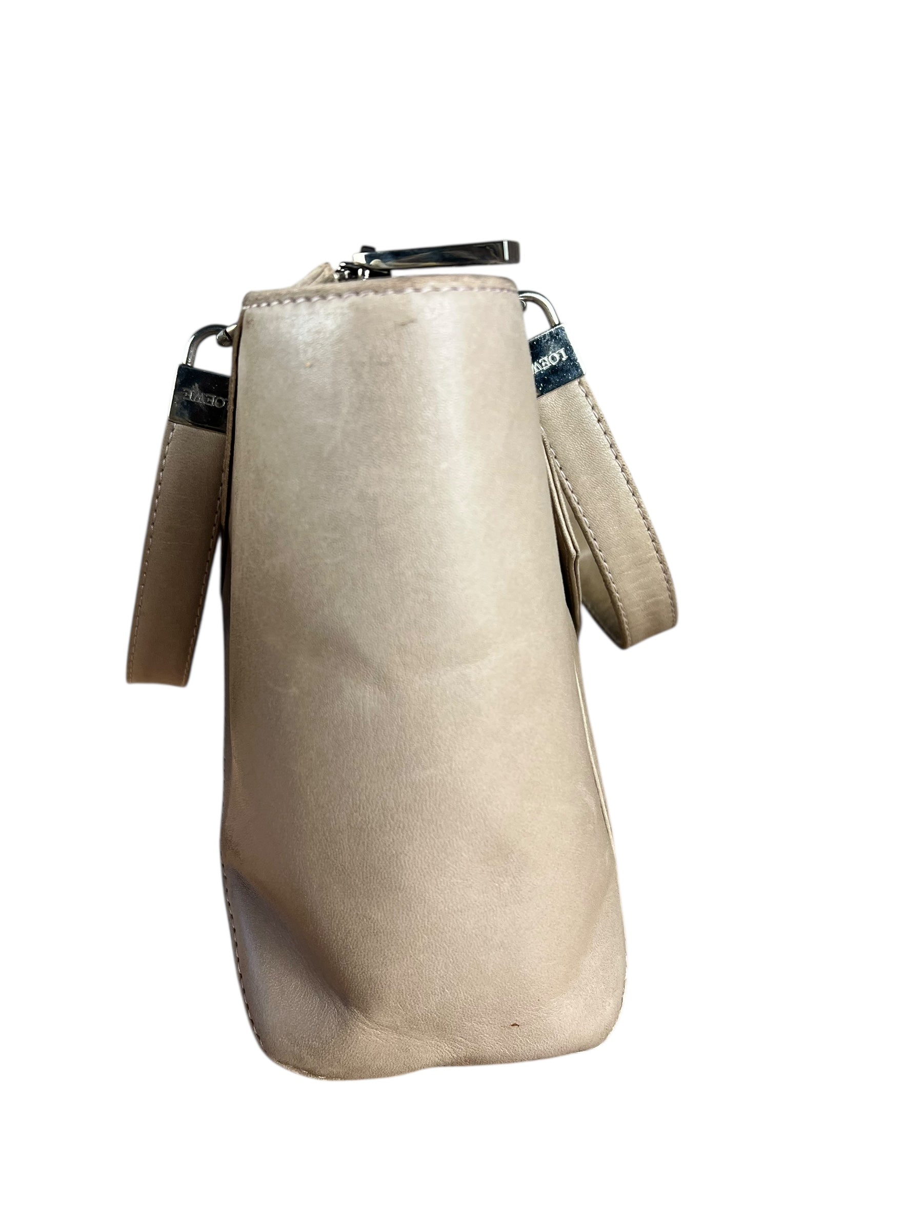 Loewe Vintage Leather Postal Handbag