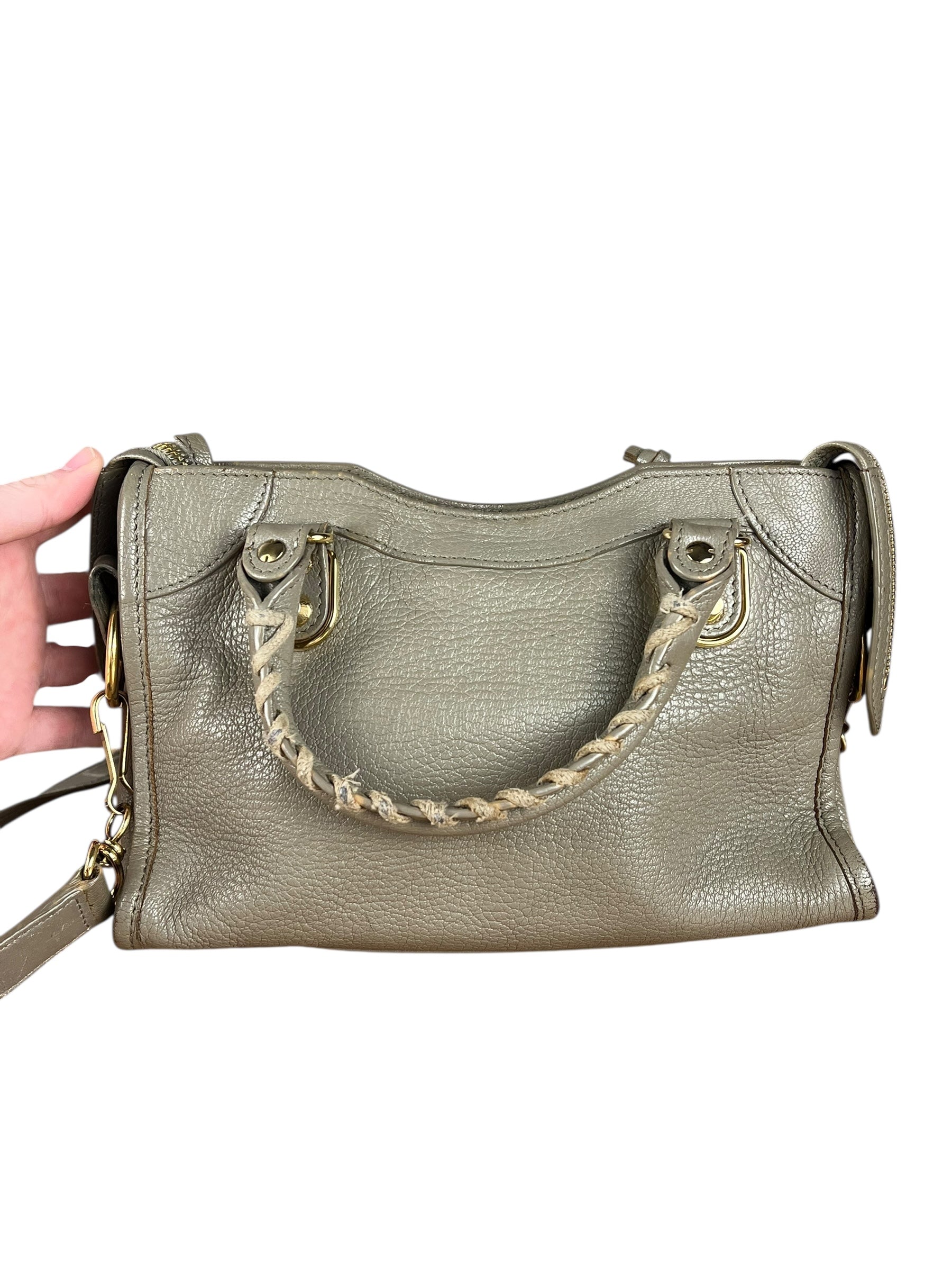 Balenciaga Mini Classic City Bag Grey