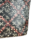 Chanel Optic Coco Chainlink Print Shoulder Tote