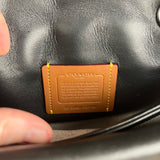 Coach Nappa Leather Black Tabby 18 Crossbody