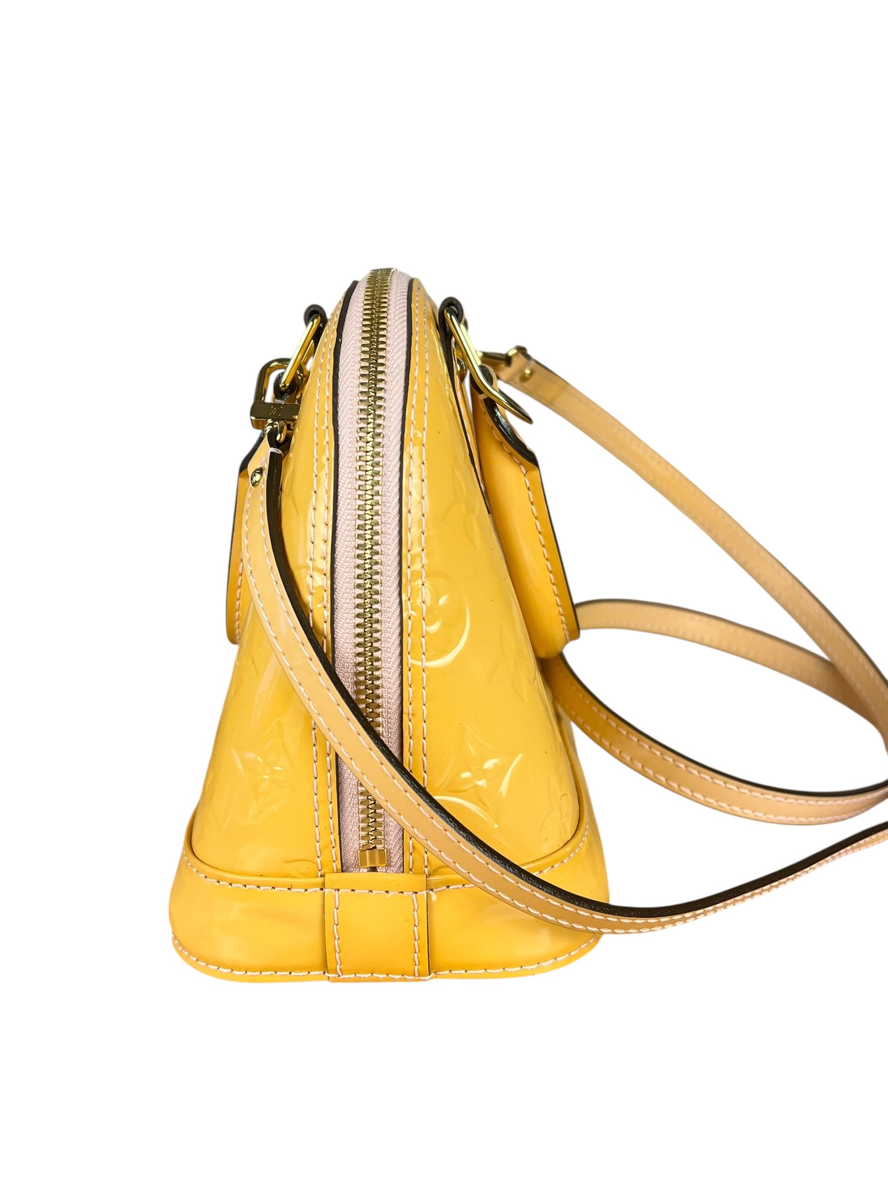 Louis Vuitton Monogram Vernis Alma BB Handbag