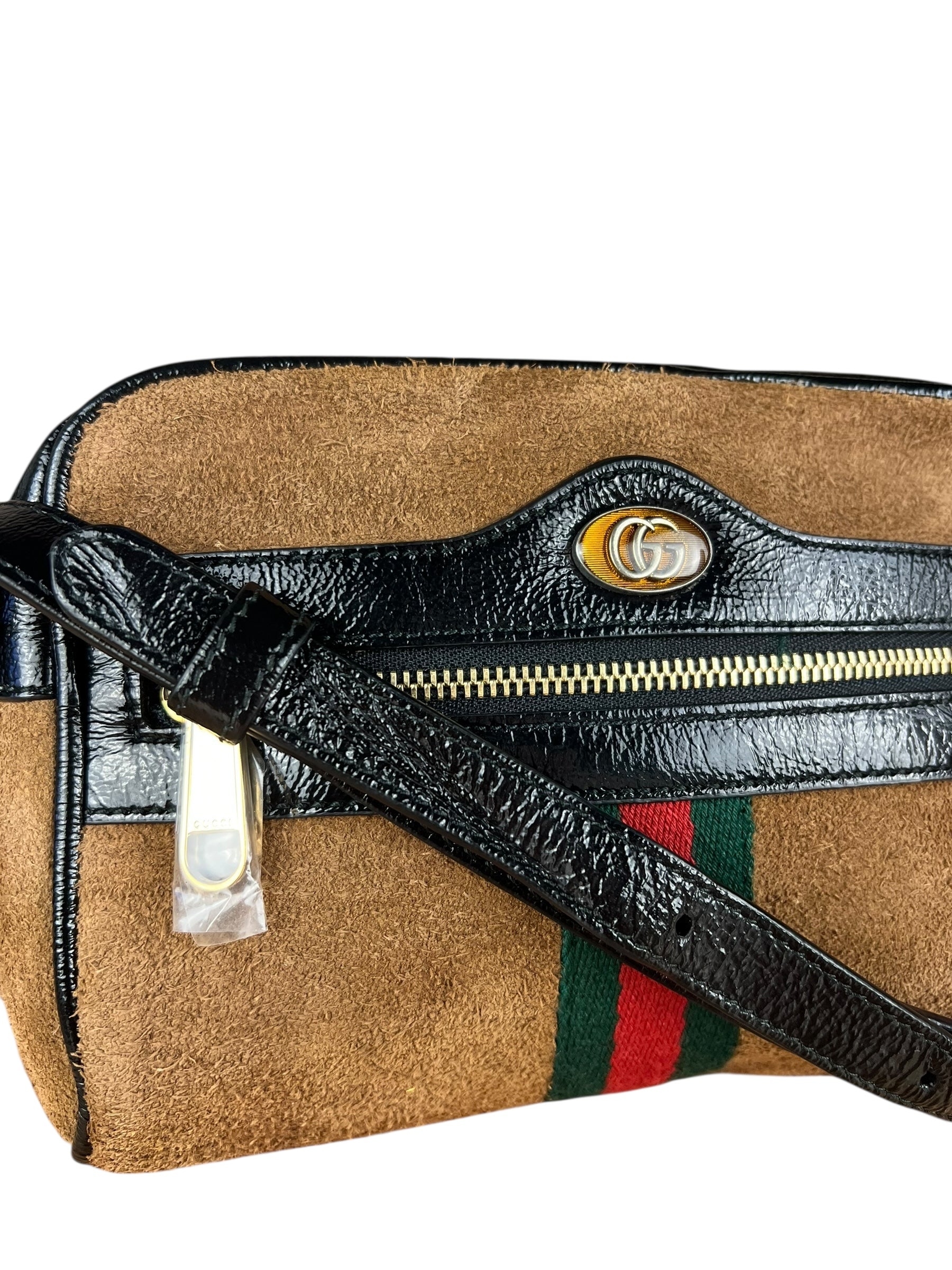 Gucci Suede Ophidia Crossbody Bag